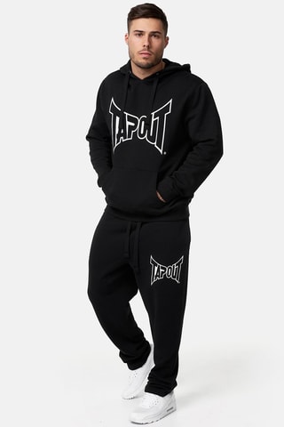 Sweater met Capuchon Lifestyle Basic Hoodie Zwart en Wit - Tapout