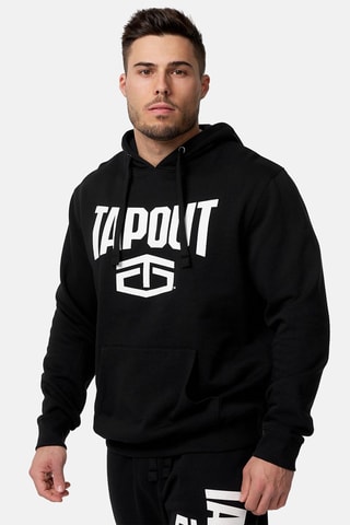 Sweater met Capuchon Active Basic Hoodie Zwart en Wit - Tapout