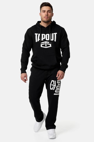 Sweater met Capuchon Active Basic Hoodie Zwart en Wit - Tapout