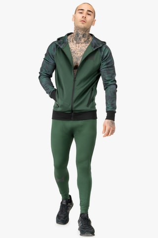 Regular Sweater met Capuchon Training Hoodie - Groen