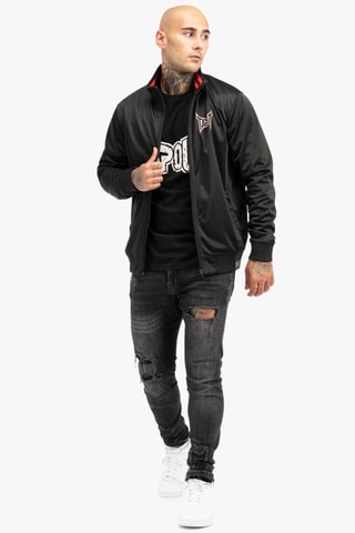 Regular Sweater met Capuchon Temacula - Zwart