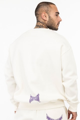 Oversized Sweater Cf Crew - Wit 