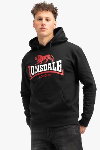 Regular Sweater met Capuchon Gulladuff - Zwart