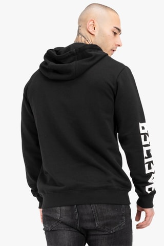 Regular Sweater met Capuchon B3li3ve Hoodie - Zwart