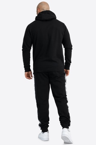 Sweater met Capuchon en Broek Lonsdale -  Zwart en Wit Lonsdale -  Lonsdale