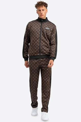Regular Sweater en Broek - Zwart en Goudkleurig - Benlee