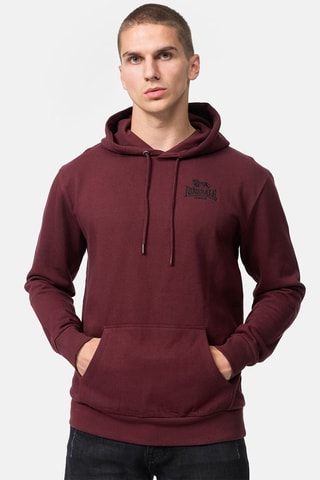 Sweater met Capuchon Bordeauxrood