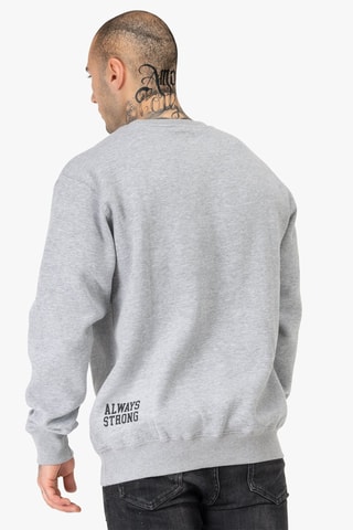 Sweater Rinston - Grijs en Zwart - Benlee