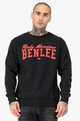 Sweater Rinston - Zwart en Rood - Benlee