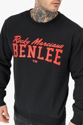Sweater Rinston - Zwart en Rood - Benlee