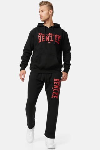 Sweater met Capuchon Stronghurst Zwart en Rood - Benlee