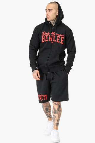 Sweater met Capuchon Vitalino - Zwart en Rood - Benlee