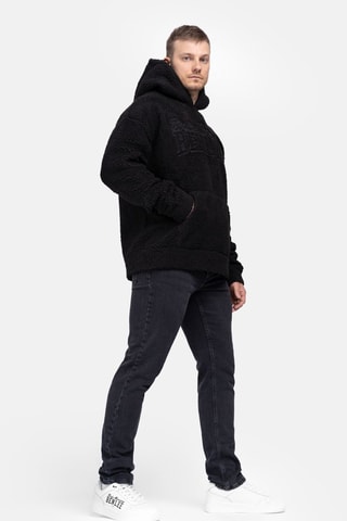 Wijde Sweater met Capuchon Bonzo - Zwart - Benlee