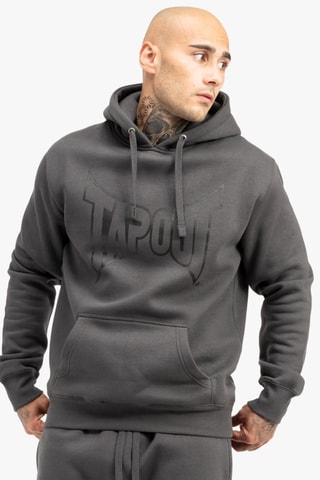 Regular Sweater met Capuchon Lifestyle Basic Hoodie - Grijs