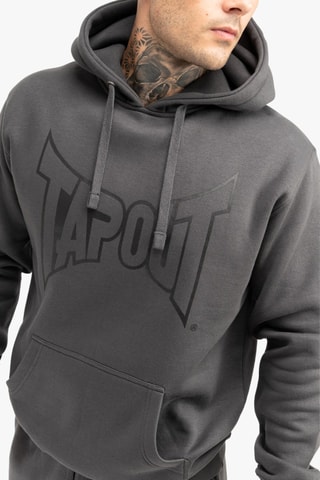 Regular Sweater met Capuchon Lifestyle Basic Hoodie - Grijs