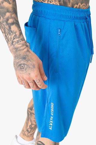 Short Hustcan - Blauw en Wit - Benlee