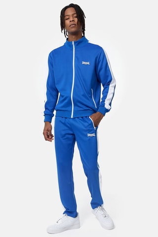 Joggingpak 
Blauw en Wit