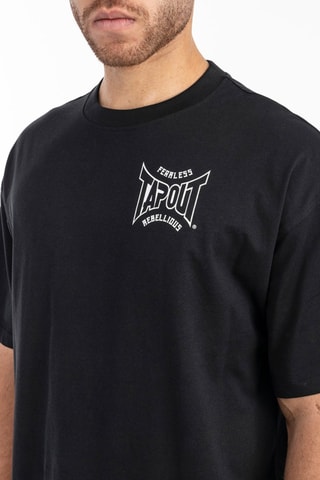 T-shirt oversized B3li3ve tee - Zwart