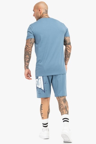 T-shirt en Short Dunlab - Blauw