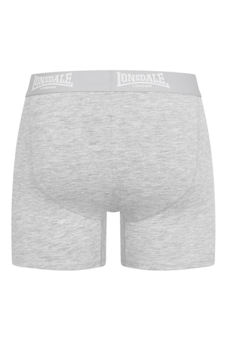 4 Boxers - Lichtgrijs en Zwart