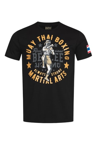 T-shirt Regular Fit - Zwart