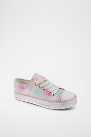 Sneakers Tie and Dye - Groen en roze