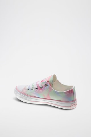 Sneakers Tie and Dye - Groen en roze