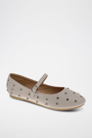Mary Janes - Beige