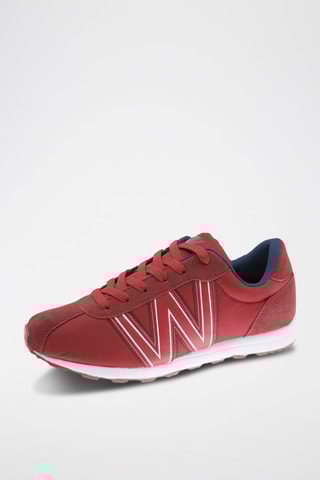Nubuck Sneakers Rood