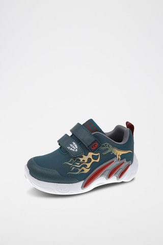 Sneakers Petrolblauw