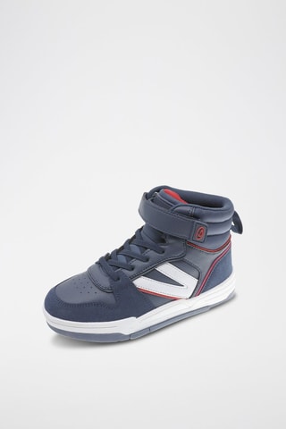 Hoge Sneakers - Marineblauw