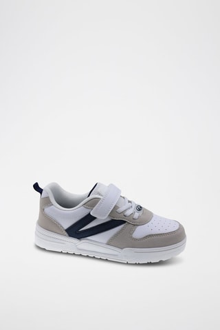 Sneakers - Wit en Marineblauw