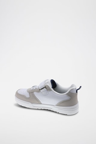 Sneakers - Wit en Marineblauw