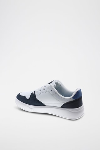Sneakers - Wit en Marineblauw