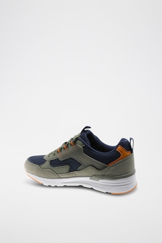 Sneakers - Marineblauw en kaki