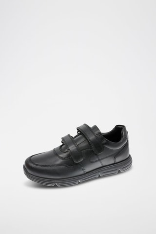 Leren Sneakers -Zwart