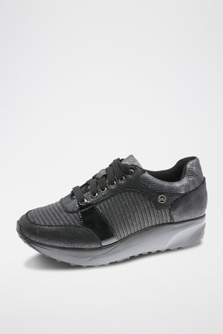 Sneakers Zwart en Zilverkleurig