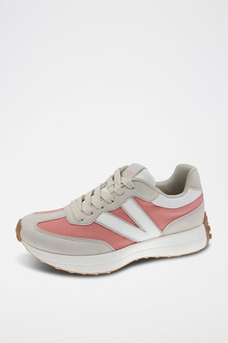 Sneakers Koraalrood