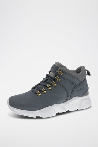 Hoge Sneakers Marineblauw