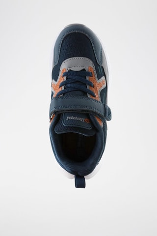 Sneakers - petrolblauw