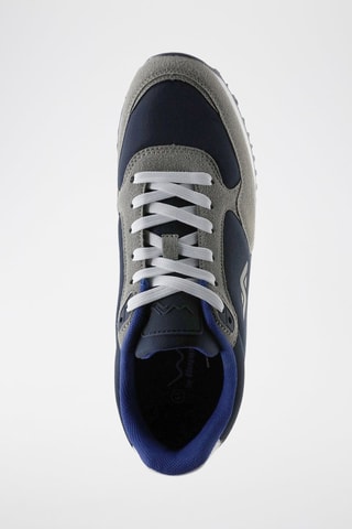 Sneakers - Donkergrijs en Marineblauw