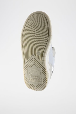 Leren Sneakers - Zilverkleurig