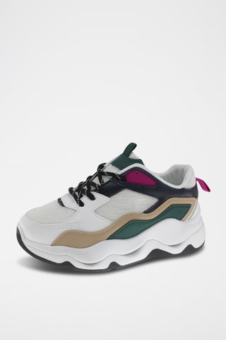 Platform Sneakers - Wit
