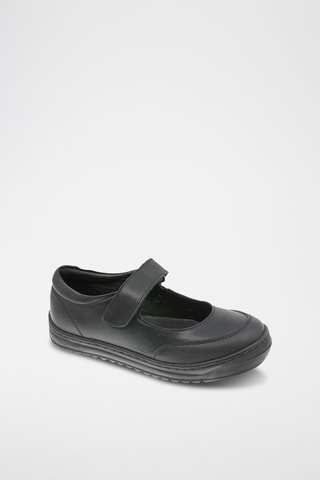 Leren Ballerina’s - Zwart
