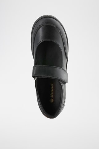 Leren Ballerina’s - Zwart