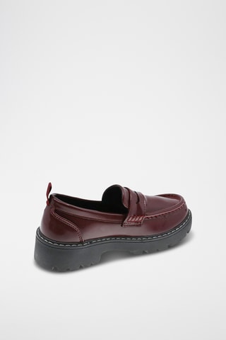 Platform Mocassins - Bordeauxrood
