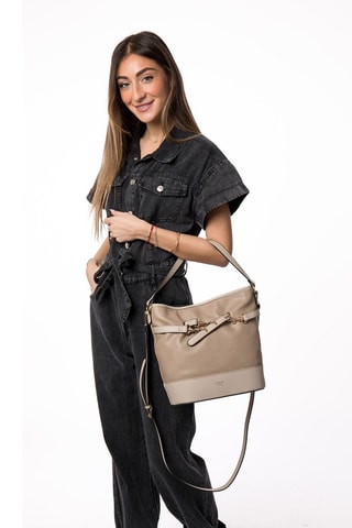 Sac seau Brixton - Taupe