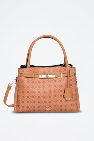 Sac à main Entracite - Orange clair