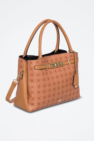 Sac à main Entracite - Orange clair