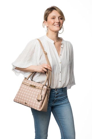 Sac à main Entracite - Beige